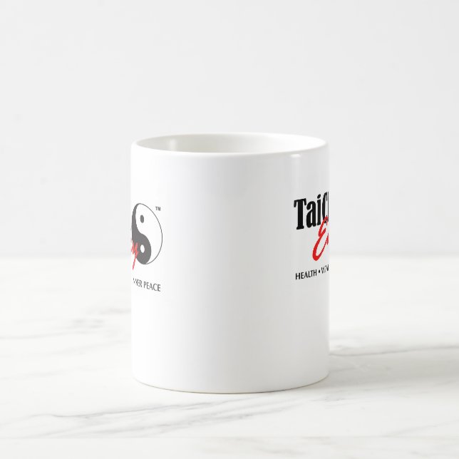 Tai Chi Easy™ logo mugs with ying yang design (Center)