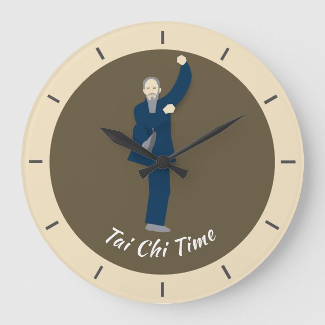Tai Chi Large Clock (Front)