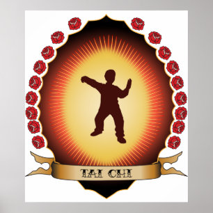 Tai Chi Mandorla Poster