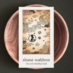 Tai Chi Martial Arts Business Card