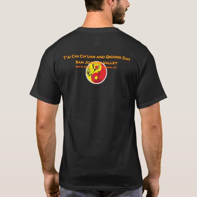 Tai Chi & Qigong T-Shirt (Back)