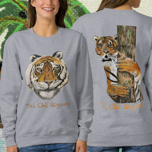 Tai Chi Qigong Tiger Women’s Sweatshirt