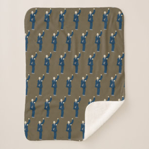 Tai Chi Sherpa Blanket