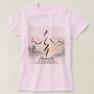 Tai Chi shirt with "Nameste" definition.