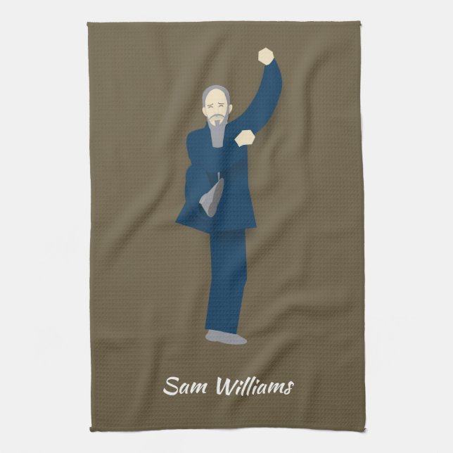 Tai Chi Tea Towel (Vertical)