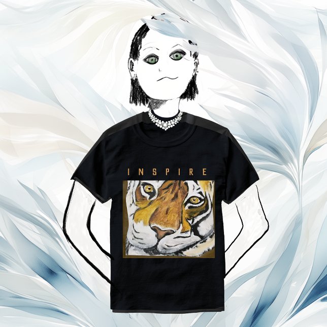  Tai Chi Tiger, Personalise Text T-Shirt (Creator Uploaded)