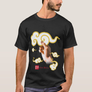 Tai Chi Wave Hands Like Clouds On Light Colors T-Shirt