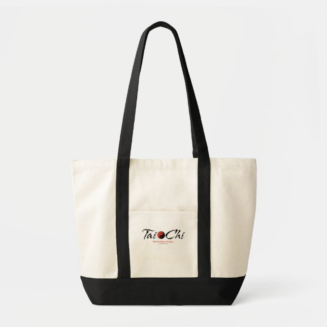 Tai Chi Yin/Yang 'Harmonious Action' Tote (Front)