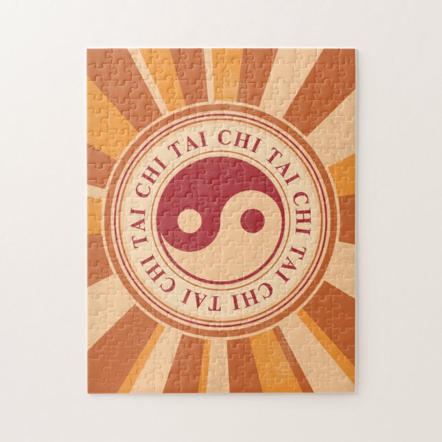 Tai Chi Yin Yang Jigsaw Puzzle (Vertical)
