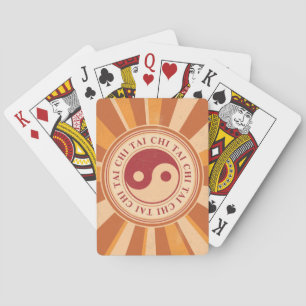 Tai Chi Yin Yang Playing Cards