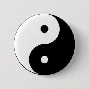 Tai Chi Yin Yin Mark Tai Chi Mark Standard Tao 6 Cm Round Badge