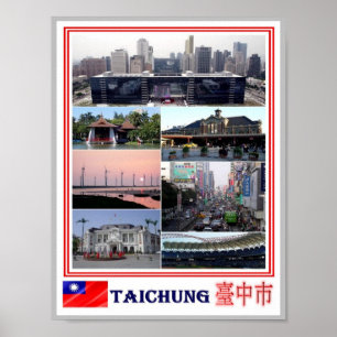 Taichung - Taiwan - Republic of China - Poster