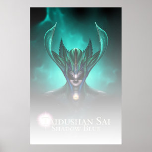 Taidushan Sai Shadow Blue TELGR Poster
