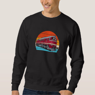 Taigatrommel Diesel Locomotive Taiga Drum BR 120 R Sweatshirt