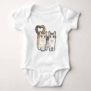 Tail of Love Baby Bodysuit