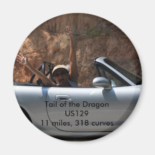 Tail of the Dragon US12911 miles, 318... Magnet