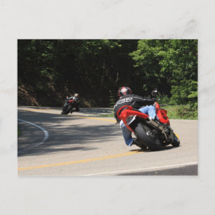 Tail of the Dragon, US129, 11 miles, 318 curves Postcard