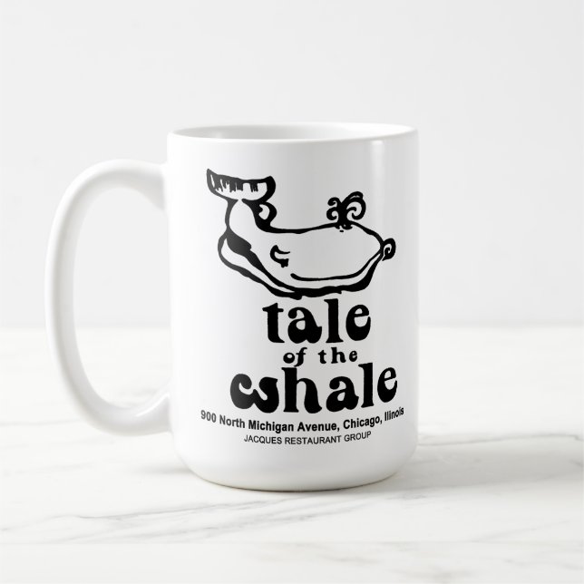 Tail of the Whale Restaurant, Chicago, Illinois Coffee Mug (Left)