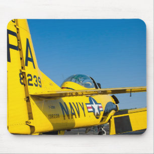 Tail Shot 138239 N726A T-28B Trojan mousepad
