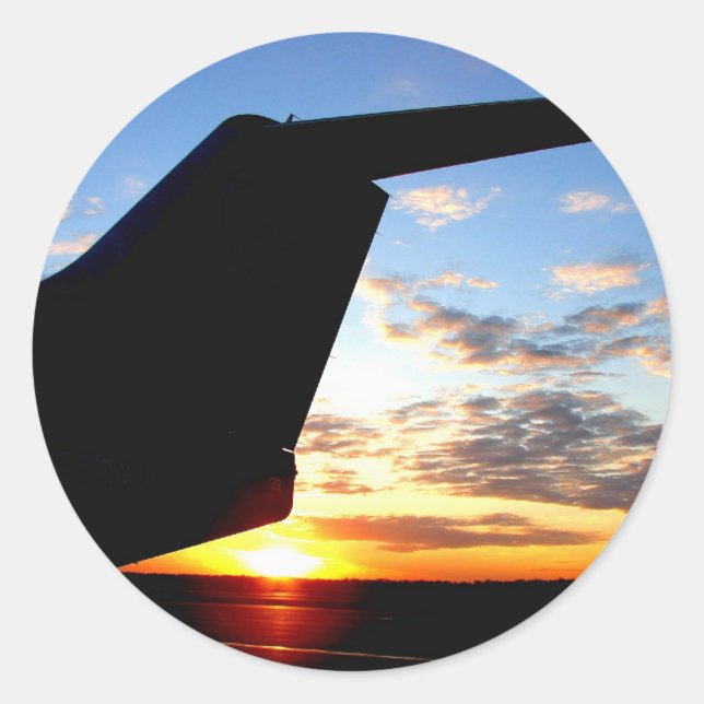 Tail West Classic Round Sticker (Front)