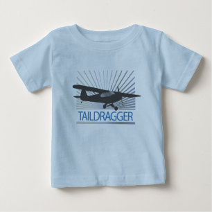 Taildragger Aeroplane Baby T-Shirt
