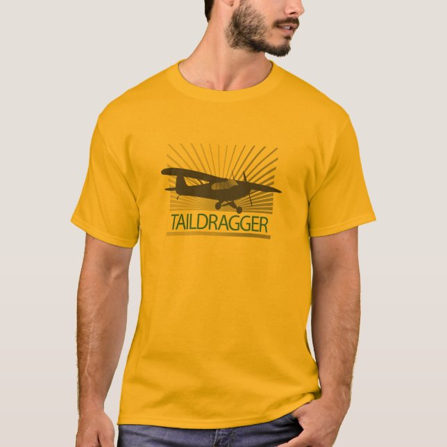 Taildragger Aeroplane T-Shirt (Front)