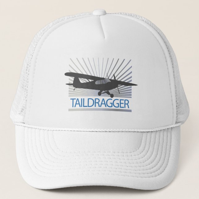Taildragger Aeroplane Trucker Hat (Front)