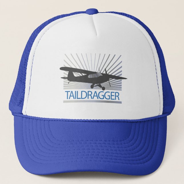 Taildragger Aeroplane Trucker Hat (Front)