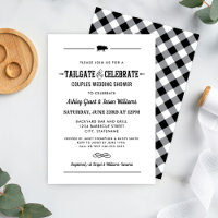Tailgate and Celebrate Black Couples Wedding Showe