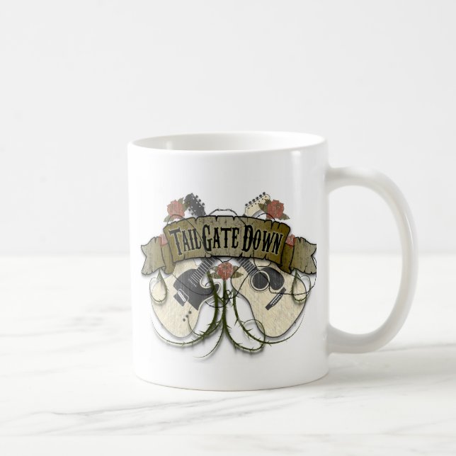 Tailgate Down Coffee Mug (Right)