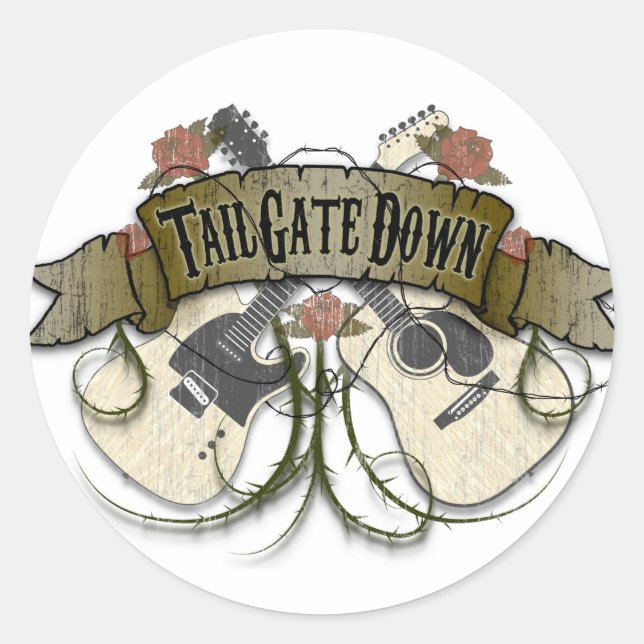 Tailgate Down Stickers (Front)