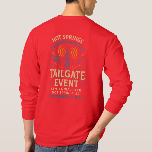 Tailgate Event T-Shirt - Decal Back Side Only (Back)