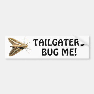Tailgaters Bug Me Bumper Sticker