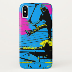 Tailgating - High Flying Scooter Stunt Case-Mate iPhone Case
