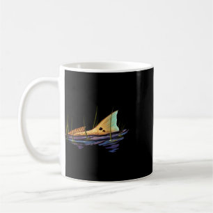 Tailing Redfish Red Drum Fish Shirt Redfish Tail Coffee Mug