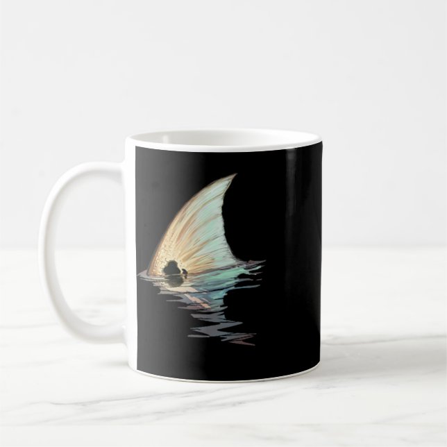 Tailing Redfish Redfish Tail Red Drum Fish Shirt  Coffee Mug (Left)