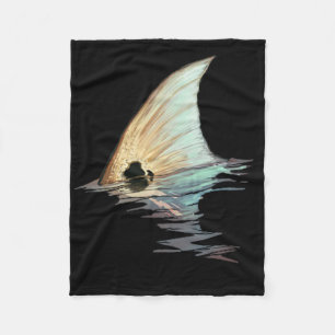 Tailing Redfish Redfish Tail Red Drum Fish Shirt Fleece Blanket