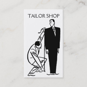 Tailor Alterations, Tailoring, Seamstress Business Card