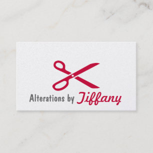 Tailor Alterations Tailoring Seamstress Tailor Business Card