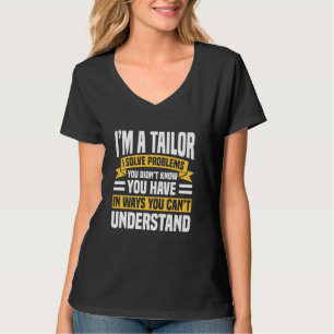 Tailor Fabrician Sewer Needleworker Dressmaker Cou T-Shirt