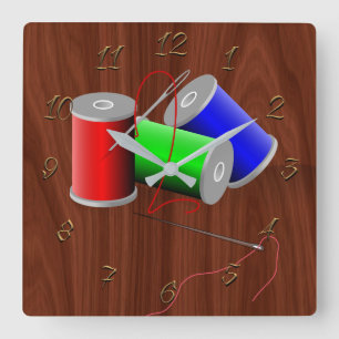 Tailor Square Wall Clock