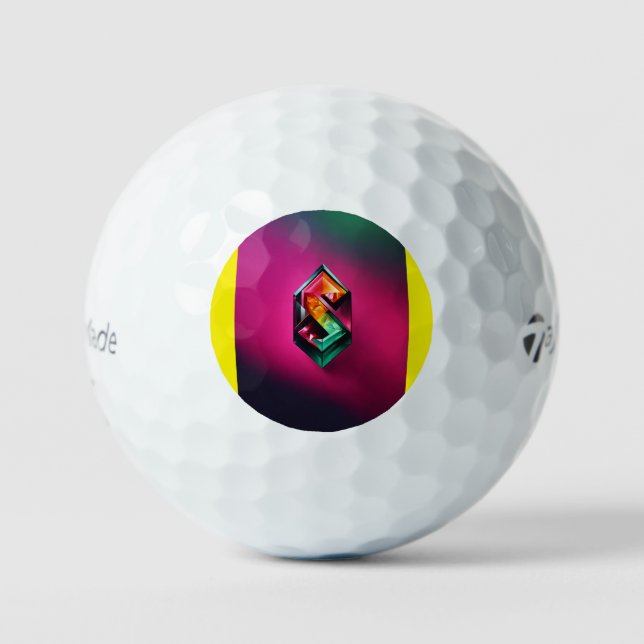 Tailored Excellence: Custom TaylorMade Golf Gear" Balls (Front)