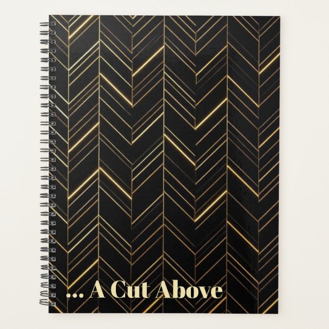 Tailored Herringbone Weave | Classic Suit Lining I Planner (Front)