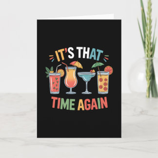 Tails Tropical Summer Island Vacation Caribbean Ho Card