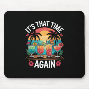 Tails Tropical Summer Island Vacation Caribbean Ho Mouse Pad