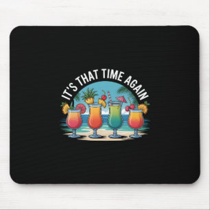 Tails Tropical Summer Island Vacation Caribbean Ho Mouse Pad