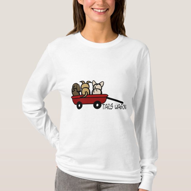 Tails Wagon T-Shirt (Front)