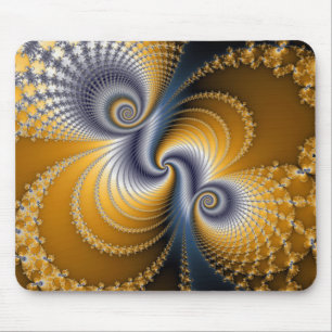 Tailspin - Fractal art Mouse Pad