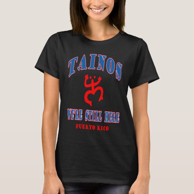 Taino Indian coqui tree frog from puerto rico T-Shirt (Front)