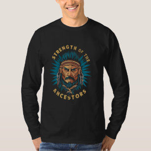 Taino Warrior Indian Puerto Rico Pride Boricua Pue T-Shirt